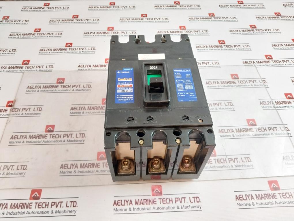 Terasaki Tl-400E Tembreak Circuit Breaker 3 Pole 300A