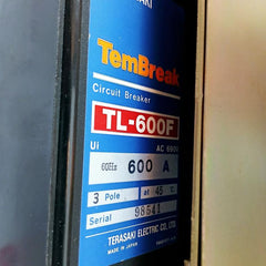 Terasaki Tembreak Tl-600F Circuit Breaker Ac690V 600A Ac100-115V Ac250V 5A