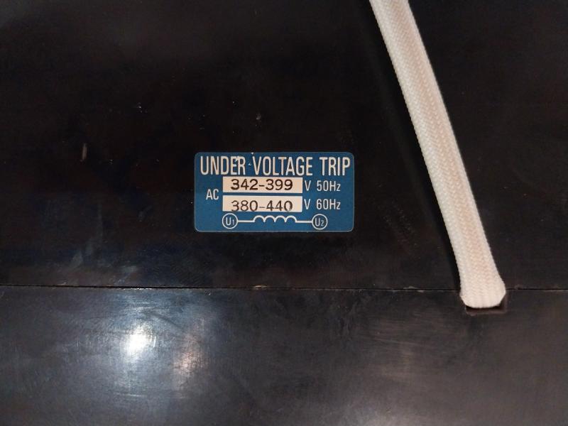 Terasaki Tl-800F Circuit Breaker Ac690V 60Hz Ac 100-115V 2H1035Saa