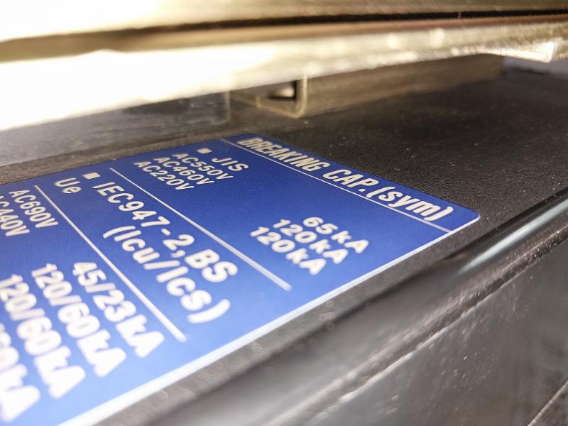 Terasaki Tl-800F Circuit Breaker Ac690V 60Hz Ac 100-115V 2H1035Saa