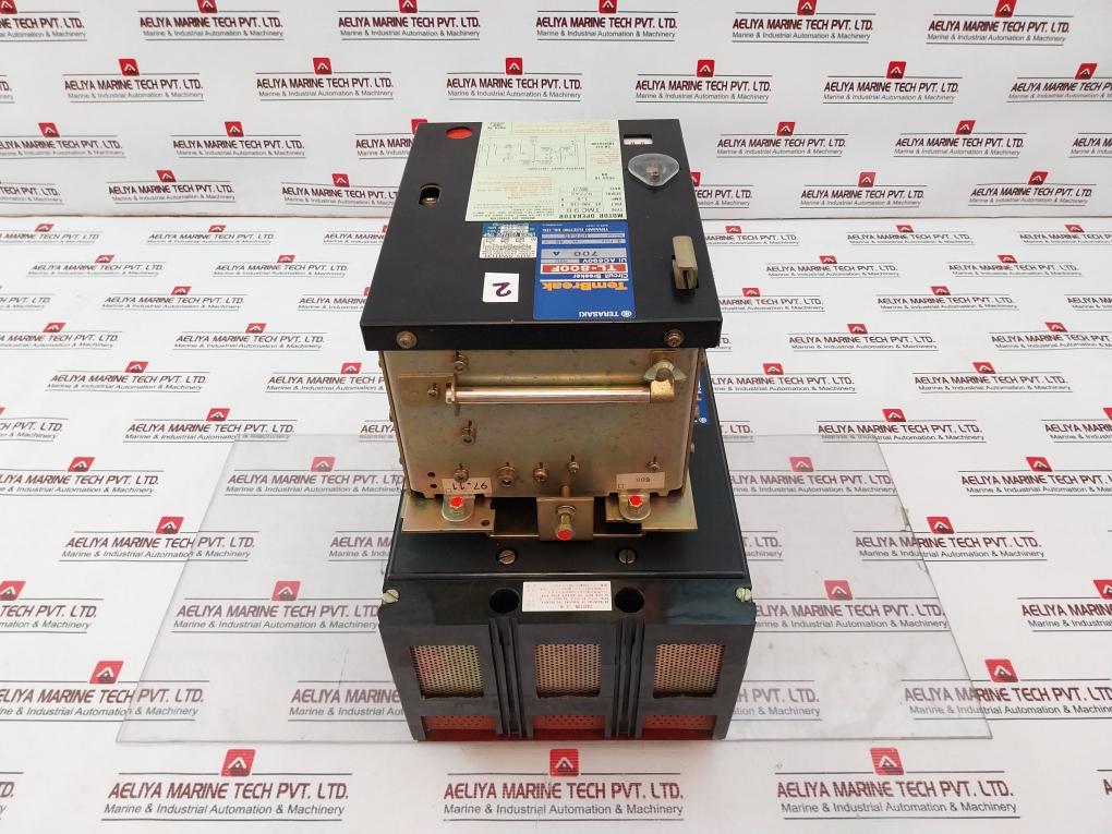 Terasaki Tl-800F Tembreak Circuit Breaker W/ Tmc9B Motor Operator 3P 700A