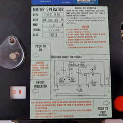 Terasaki Electric Tl-800F Tembreak Circuit Breaker W/ Tmc9B Motor Operator 700A
