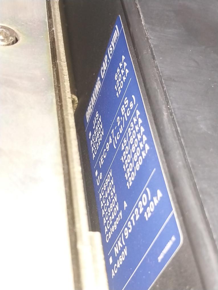 Terasaki Tl-800F Tembreak Circuit Breaker With Tmc9B Motor Operator 700A 3 Pole