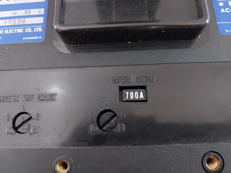 Terasaki Tl-800F Tembreak Circuit Breaker 3 Pole At 45°C Ac690V 60Hz 700A