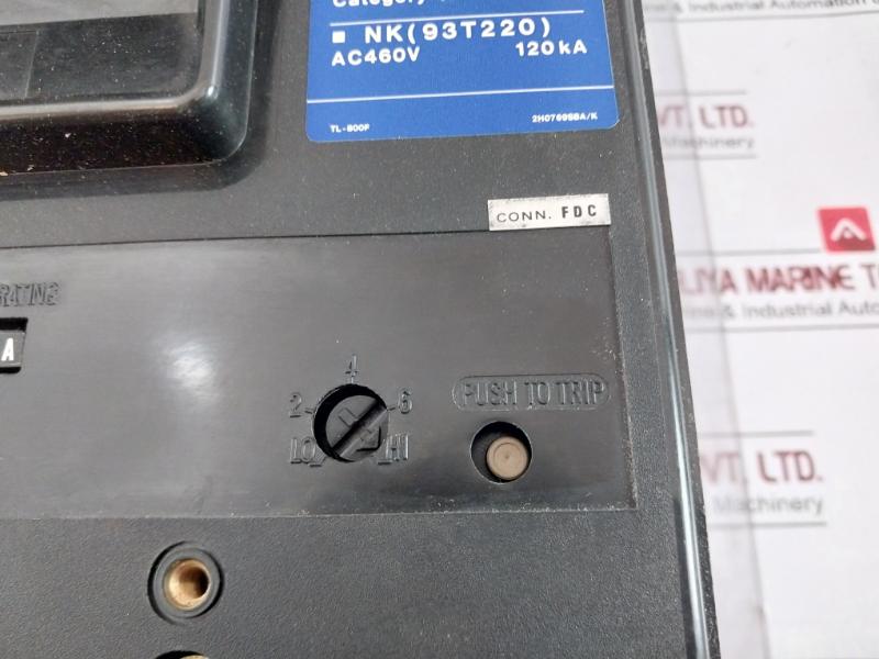 Terasaki Tl-800F Tembreak Circuit Breaker 3 Pole At 45°C Ac690V 60Hz 700A