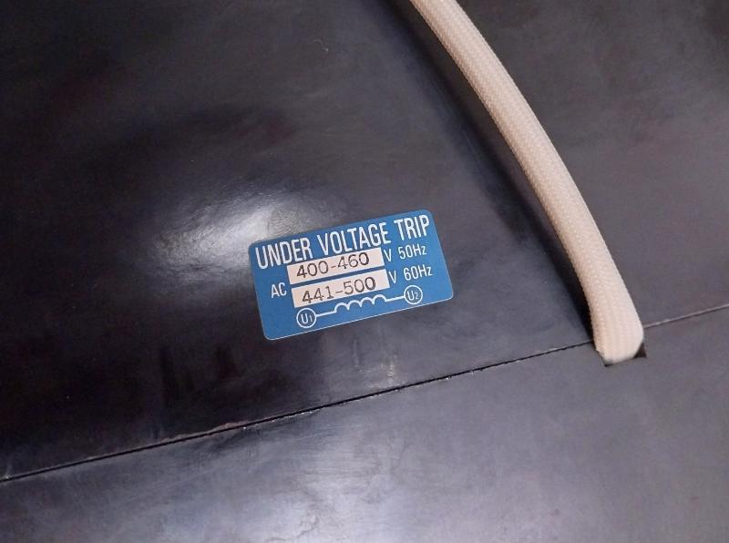 Terasaki Tl-800F Tembreak Circuit Breaker Ac690V Aux. 50-60Hz