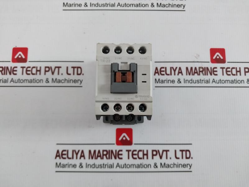 Terasaki Tr-22 4 Pole Control Relay Jisc4531 Vde0660 60/75°C Ac220V 50/60Hz