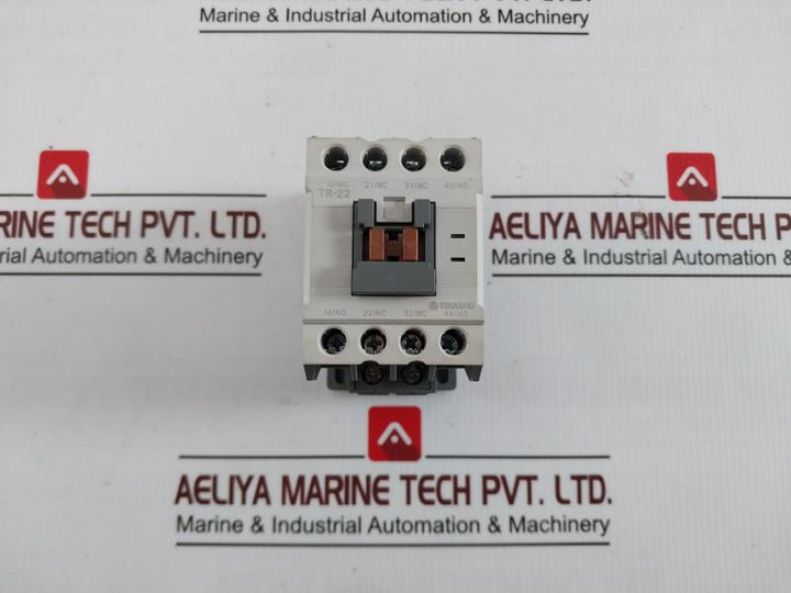 Terasaki Tr-22 4 Pole Control Relay Jisc4531 Vde0660 60/75°C Ac220V 50/60Hz