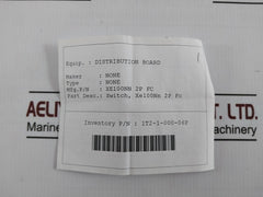 Terasaki Xe100Nn 2 Pole Tembreak Circuit Breaker 1T2-1-000-06P Ac600V Dc250V