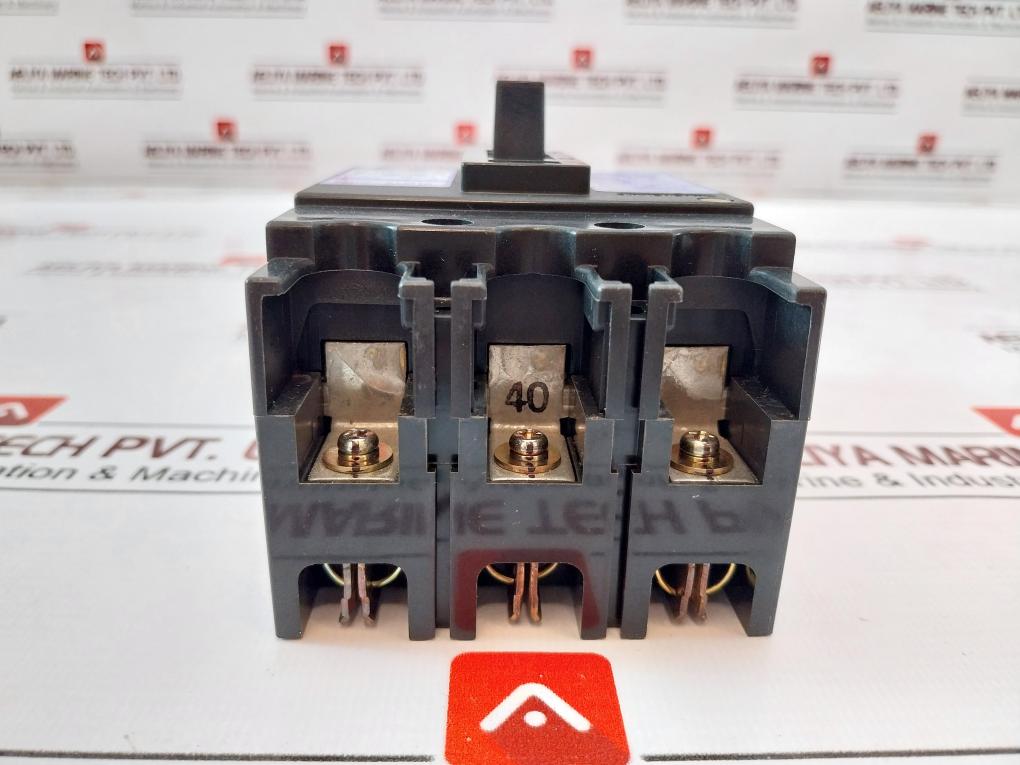 Terasaki Xe50Ns Tembreak Non-fuse Circuit Breaker 3 Pole Ac660V 50Hz-60Hz 40A