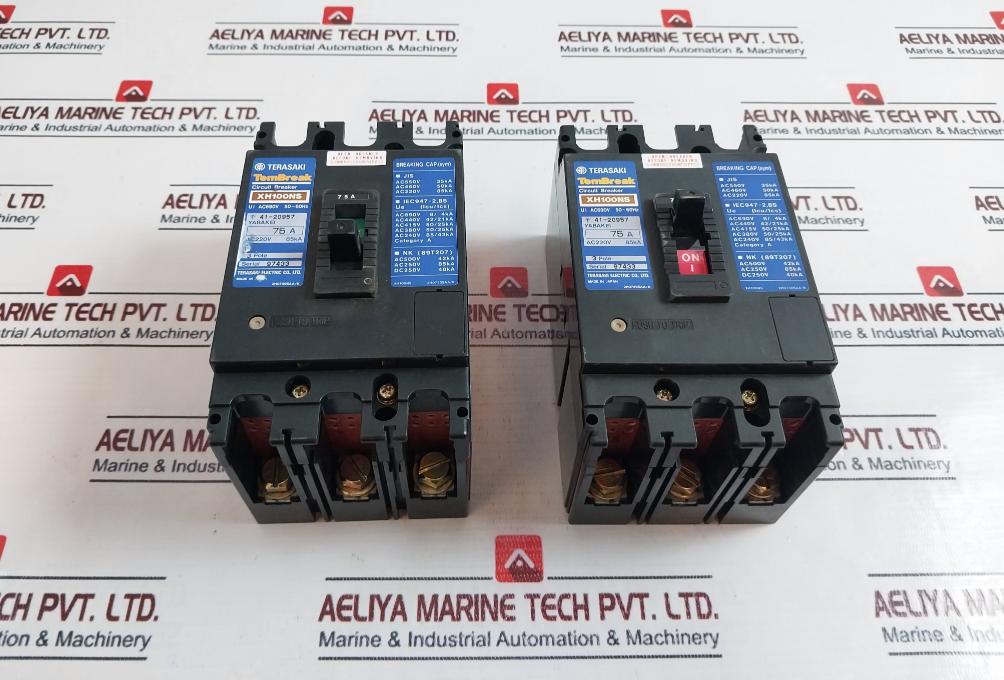 Terasaki Xh100Ns Tembreak Circuit Breaker 75A