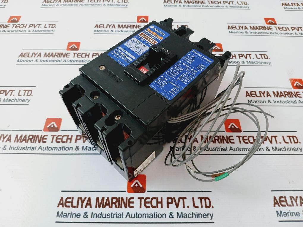 Terasaki Xh100Ns, 3 Pole Circuit Breaker 60A 690Vac 50~60Hz