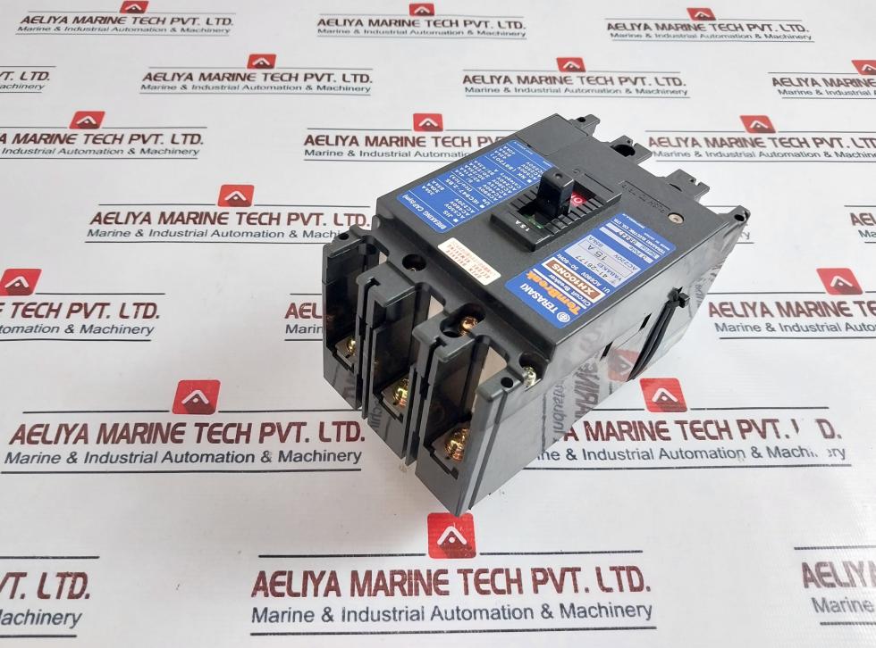 Terasaki XH100NS Circuit Breaker 3 Pole 15A 200-480v 50/60hz