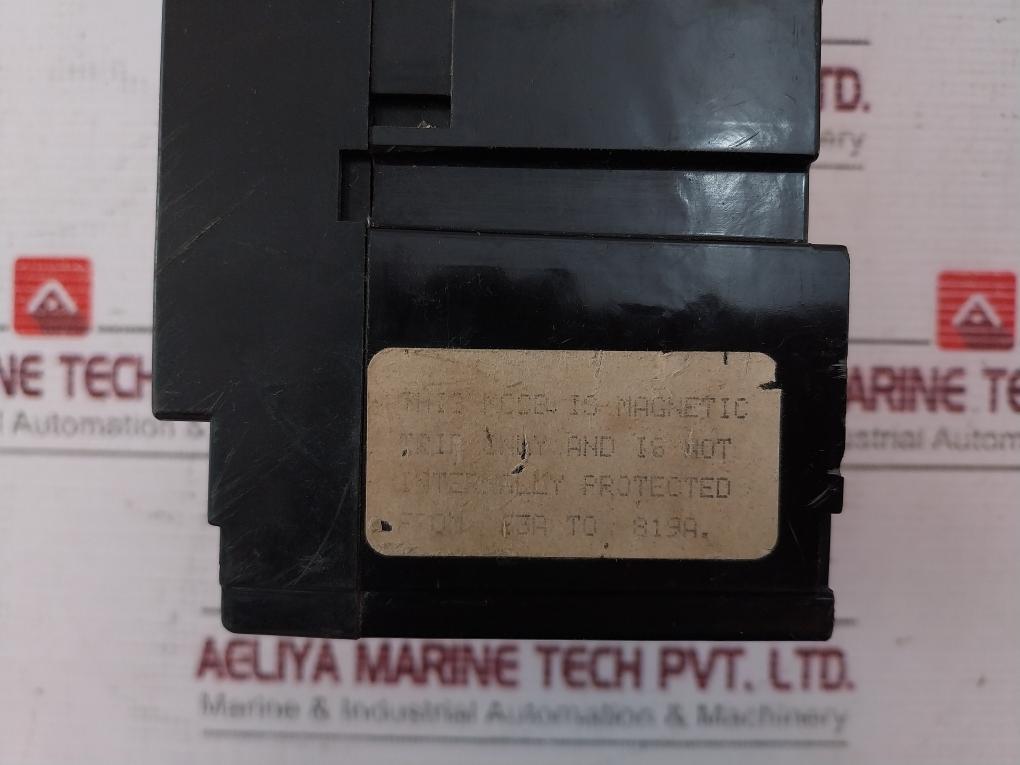 Terasaki Xh125Nj Tembreak 3 Pole Circuit Breaker 60A 660Vac