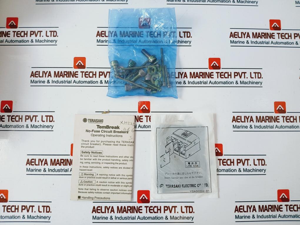 Terasaki Xh225Ns, 3 Pole Molded Case Circuit Breaker 200A 690Vac 50~60Hz