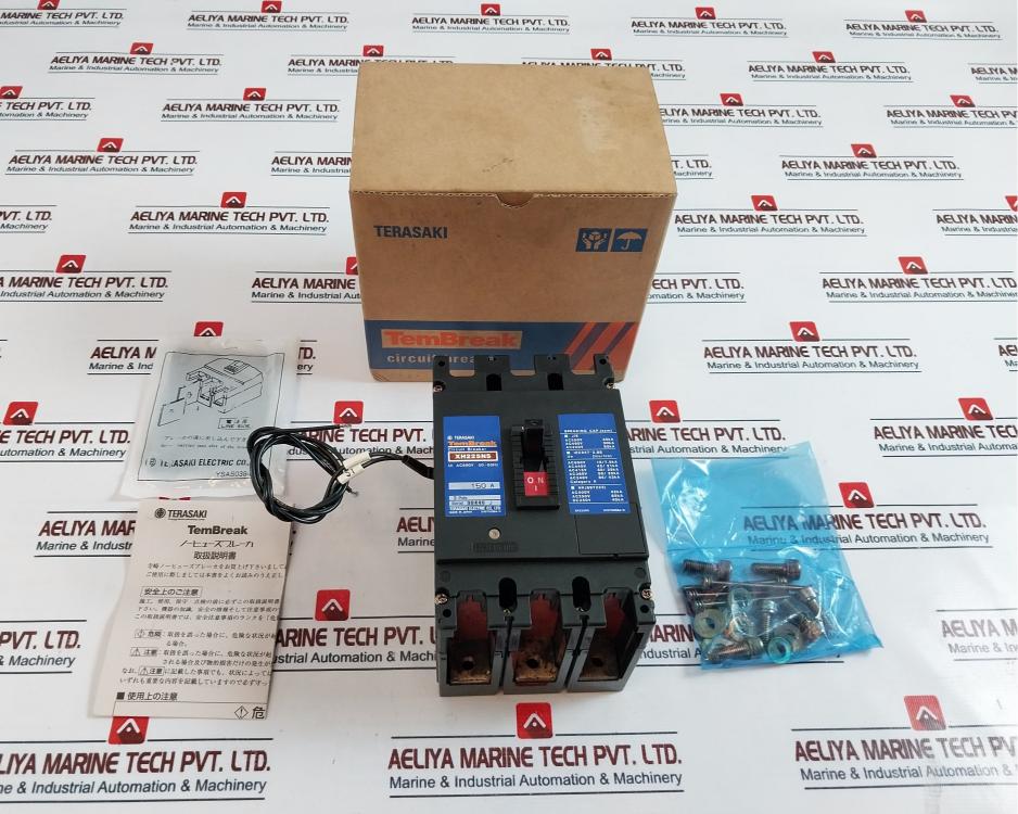 Terasaki Xh225ns Molded Case Circuit Breaker 3 Pole 150a 690v 50~60hz