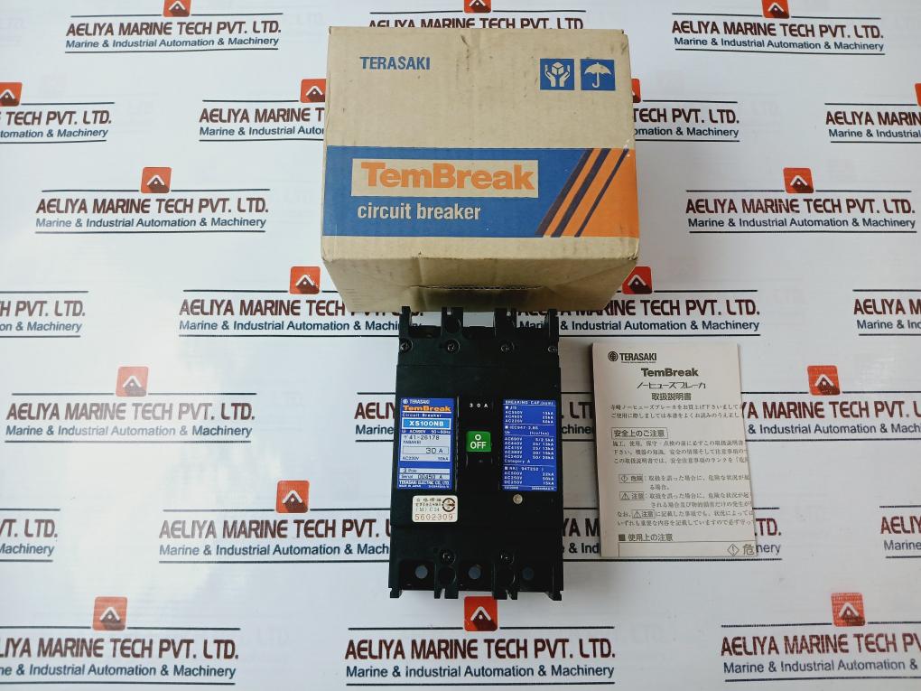 Terasaki Xs100Nb Circuit Breaker 3 Pole 50~60Hz