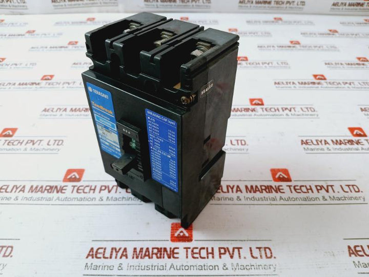 Terasaki Xs100Ns Tembreak 3 Pole Circuit Breaker Ac600V Ysas0181-b1 50Ka Dc250V