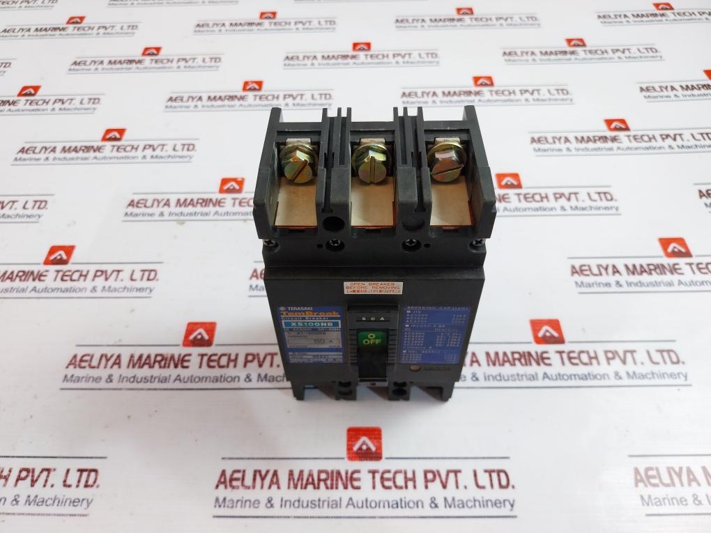 Terasaki Xs100Nb Circuit Breaker 50A Ui Ac690V 50~60Hz