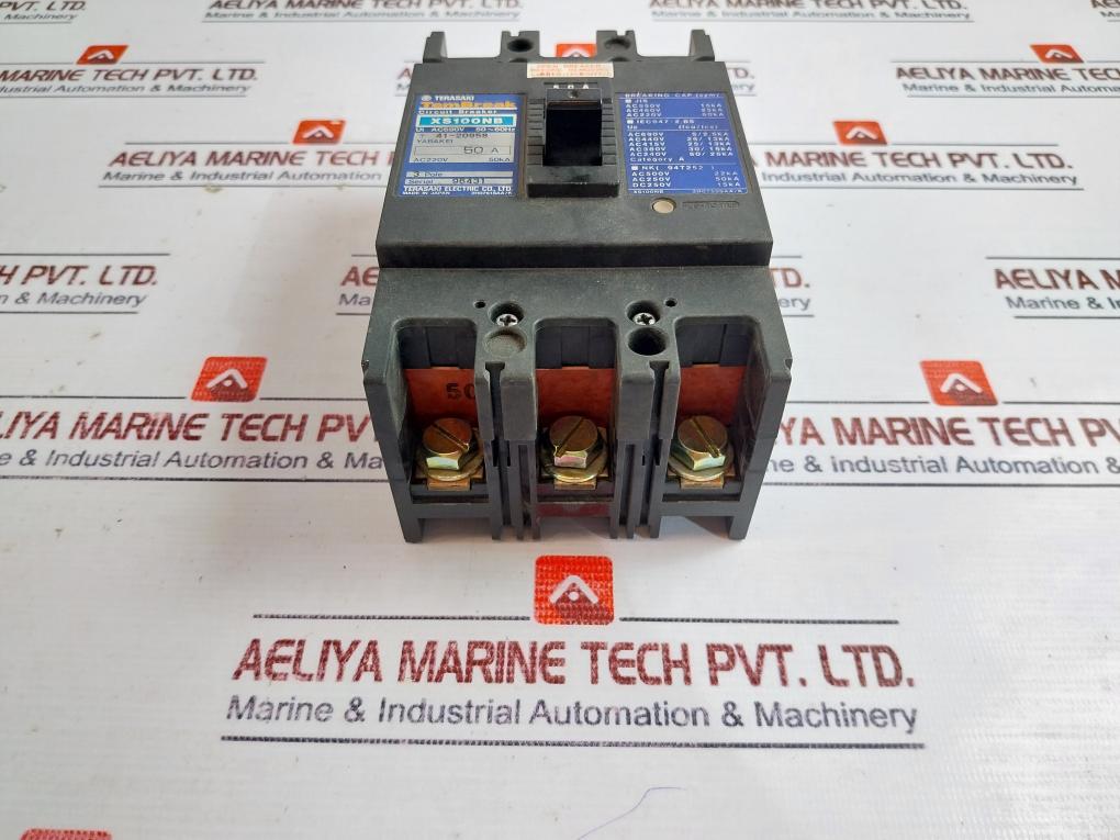 Terasaki Xs100Nb Circuit Breaker 50A Ui Ac690V 50~60Hz