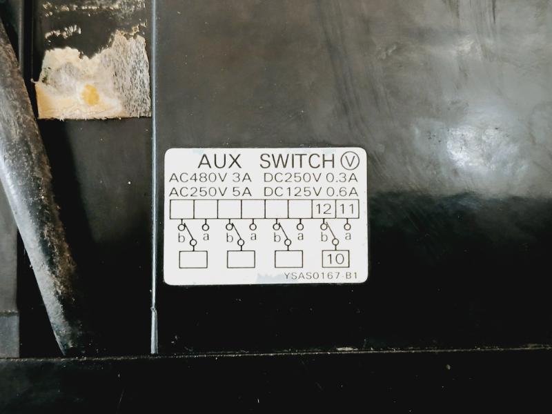 Terasaki Xs1200Ne Tembreak Circuit Breaker Xcu1S 3 Pole Ac600V 200A 380-450Vac