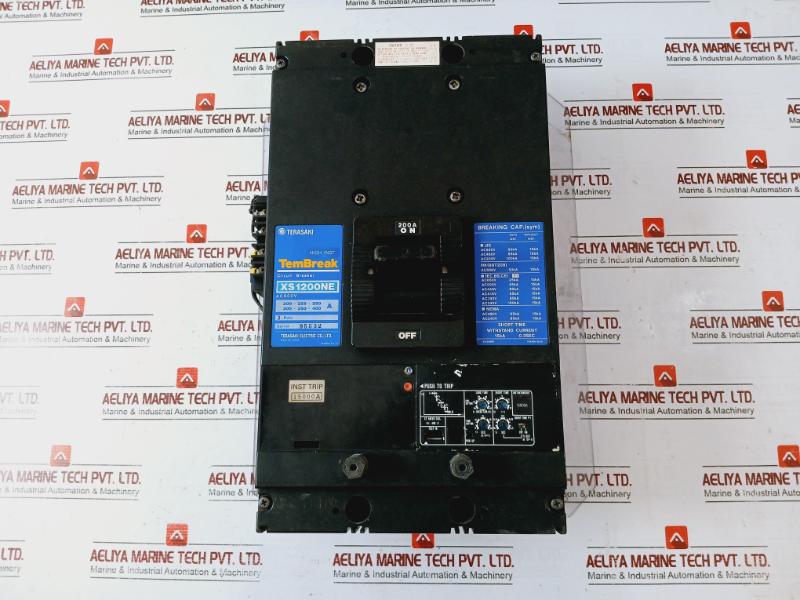 Terasaki Xs1200Ne Tembreak Circuit Breaker Xcu1S 3 Pole Ac600V 200A 380-450Vac