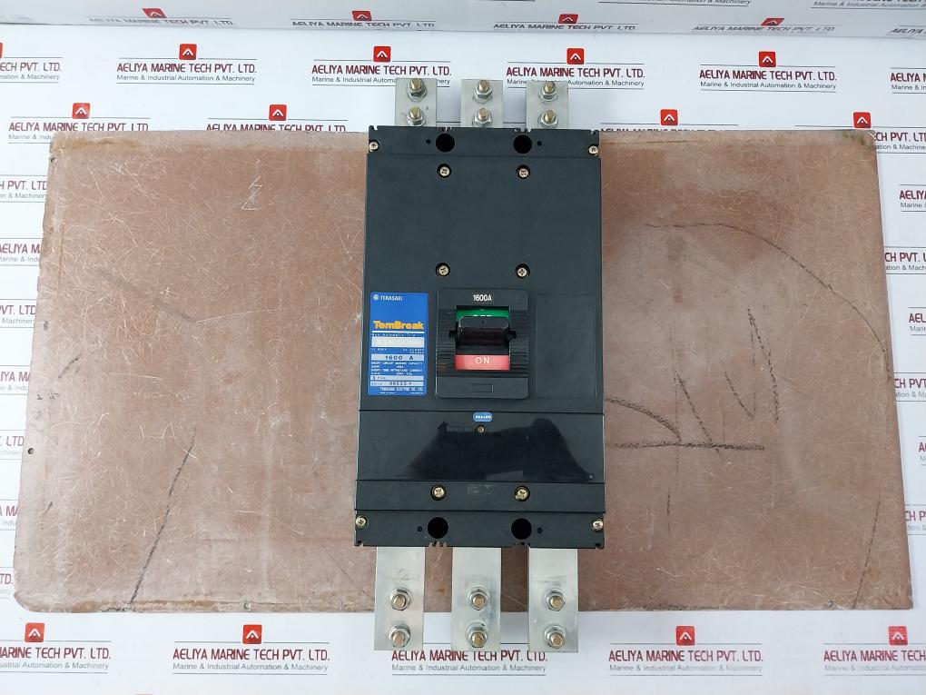 Terasaki Xs1600nn 3p Non Automatic Trin Unit Switch Breaker Dc250v 1600a 45ka