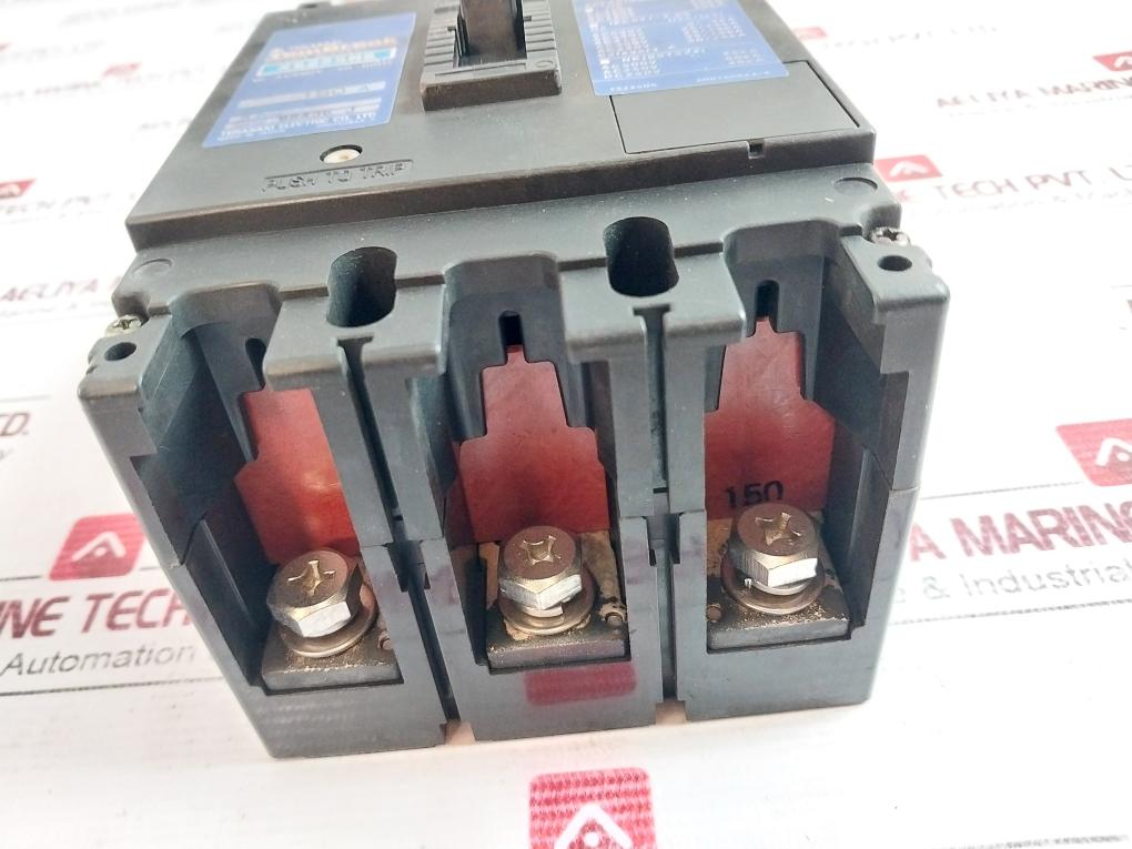 Terasaki Xs225Ns Tembreak Circuit Breaker 3 Pole Ac690V 50-60Hz 150A 200-480V