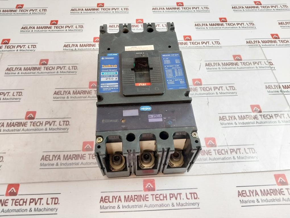 Terasaki Xs400Cs 3 Pole Circuit Breaker Ac550V 22Ka Ui Ac690V 50/60Hz