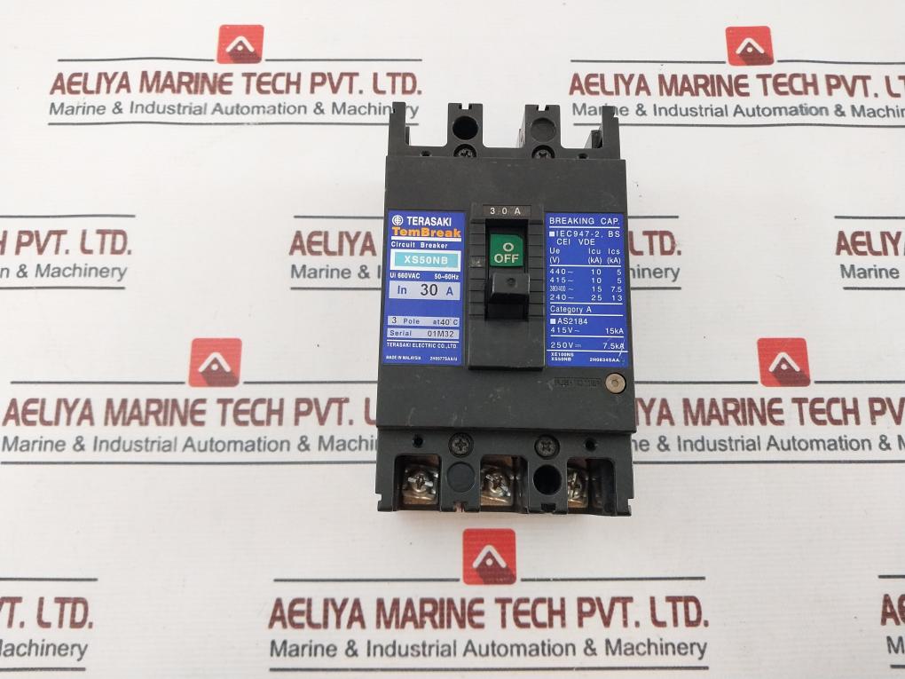 Terasaki Xs50Nb Circuit Breaker 50~60Hz