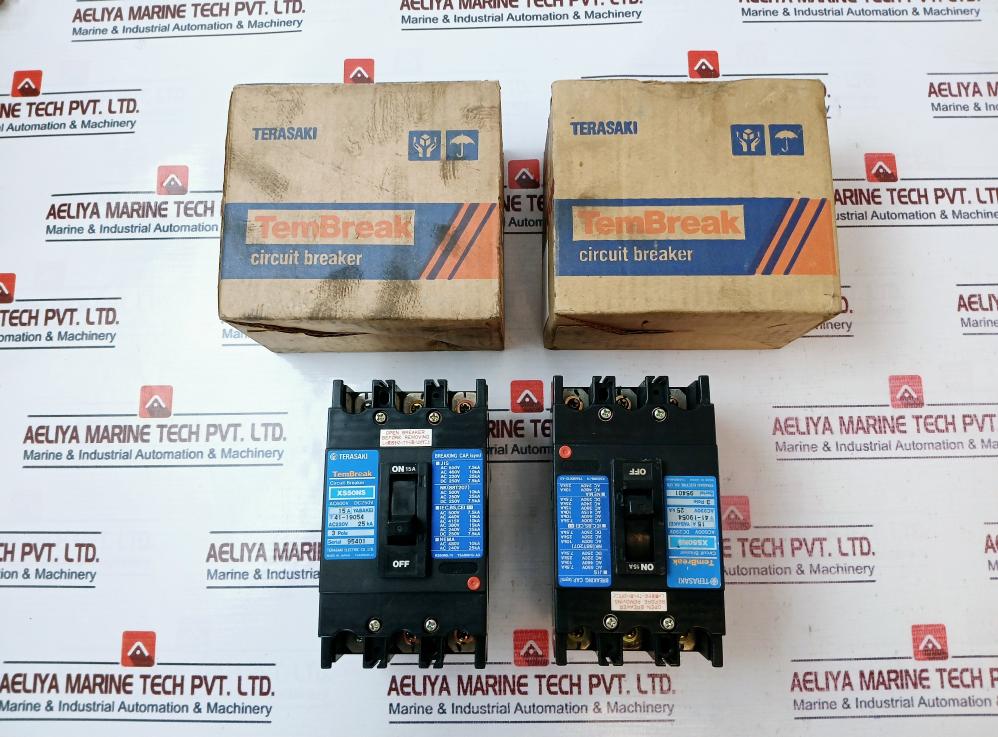 Terasaki Xs50Ns 3 Pole Circuit Breaker 15A