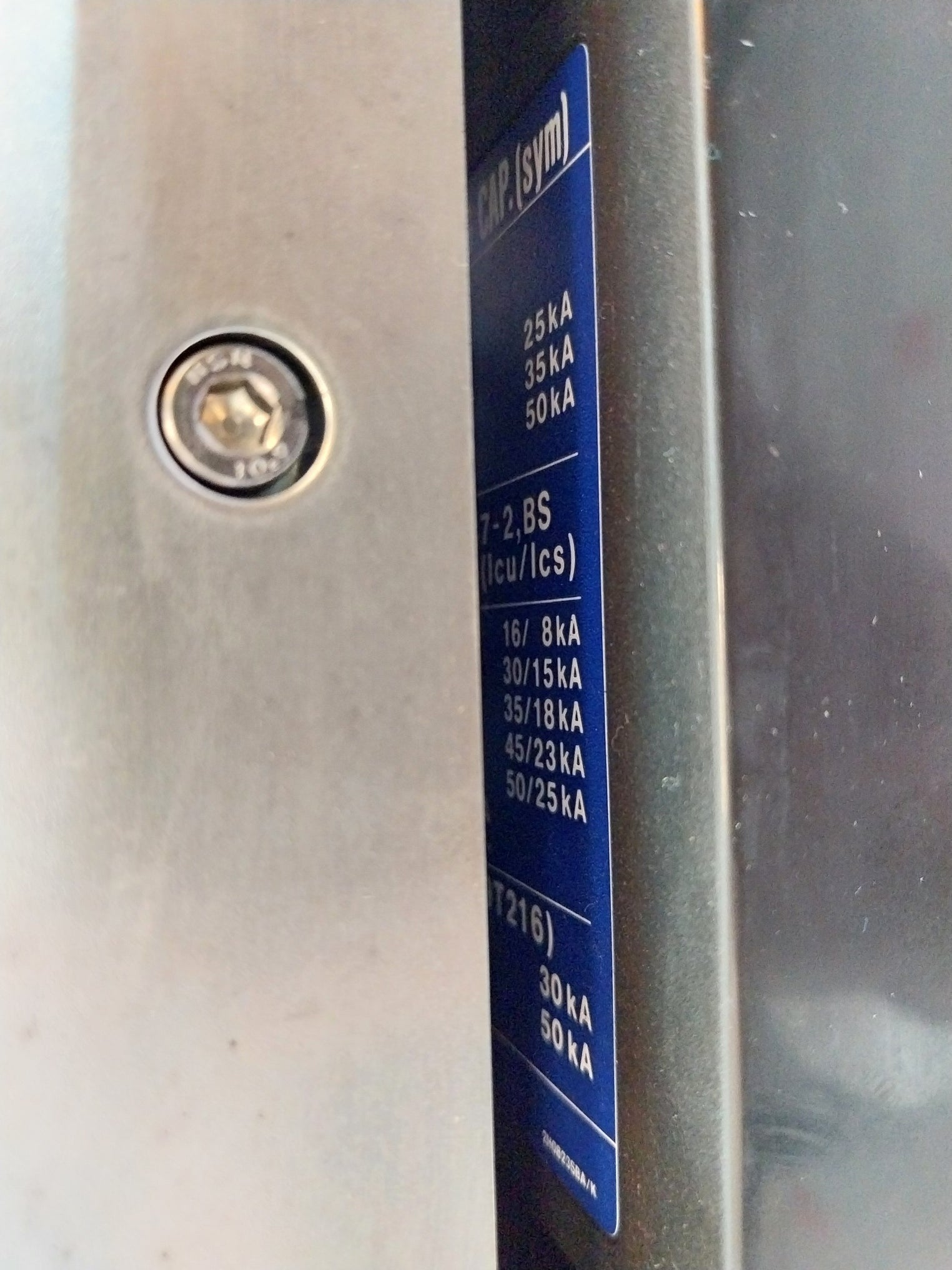 Terasaki Xs800cs 3 Pole Teambreak Circuit Breaker Ac 690v 800a 2h1035saa