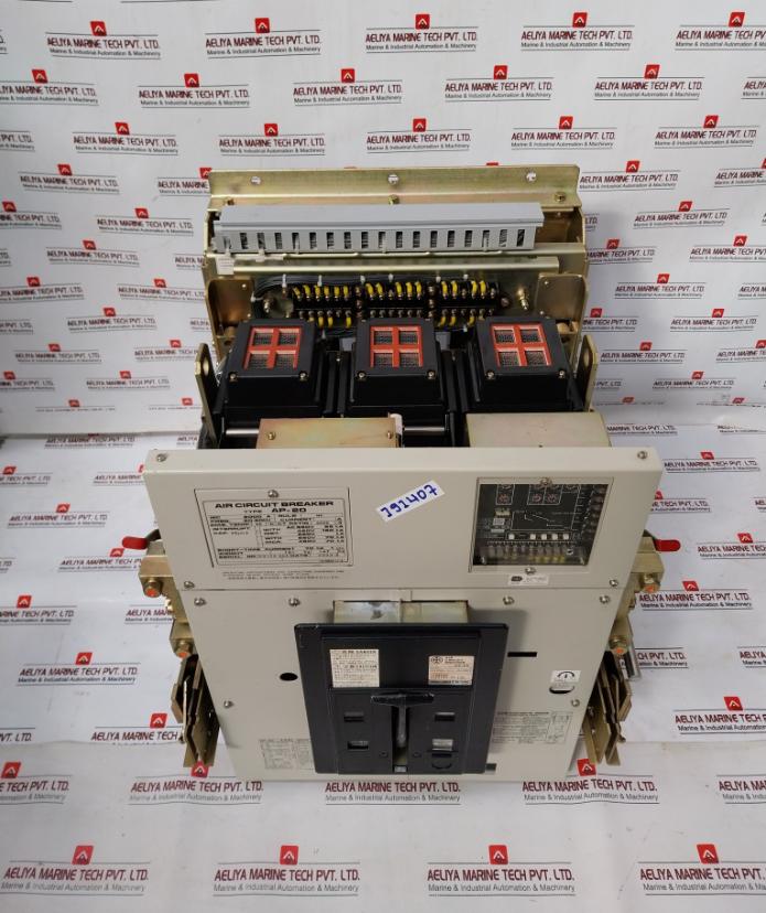 Terasaki Ap-20 Air Circuit Breaker 3P 5P3A2B, Pqh9268B1, Avh-1 50-60Hz