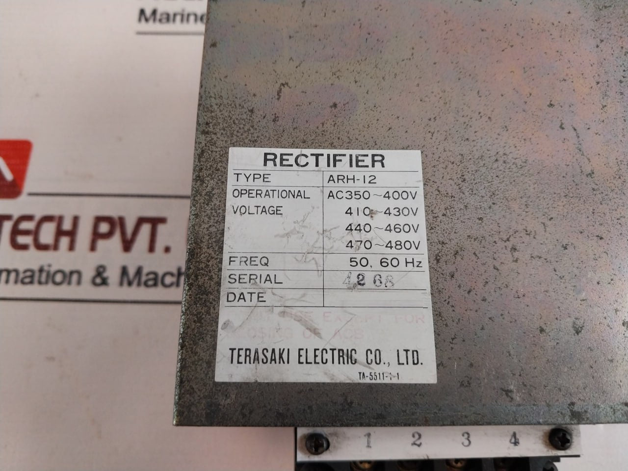 Terasaki Arh-12 Rectifier Module Ta?5511?1?1,50-60 Hz
