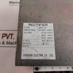 Terasaki Arh-12 Rectifier Module Ta?5511?1?1,50-60 Hz