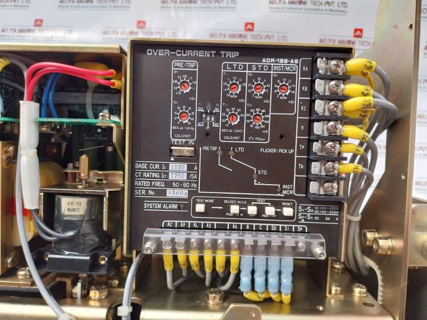 Terasaki At12 Tempower Air Circuit Breaker 3P Atps0017-b, Aor-1Bs-as, Axt-1Ab