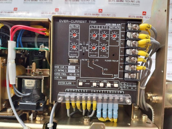Terasaki At12 Tempower Air Circuit Breaker 3P Atps0017-b, Aor-1Bs-as, Axt-1Ab