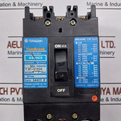 Terasaki Electric Xs50Cs 3 Pole Circuit Breaker 30A 250V