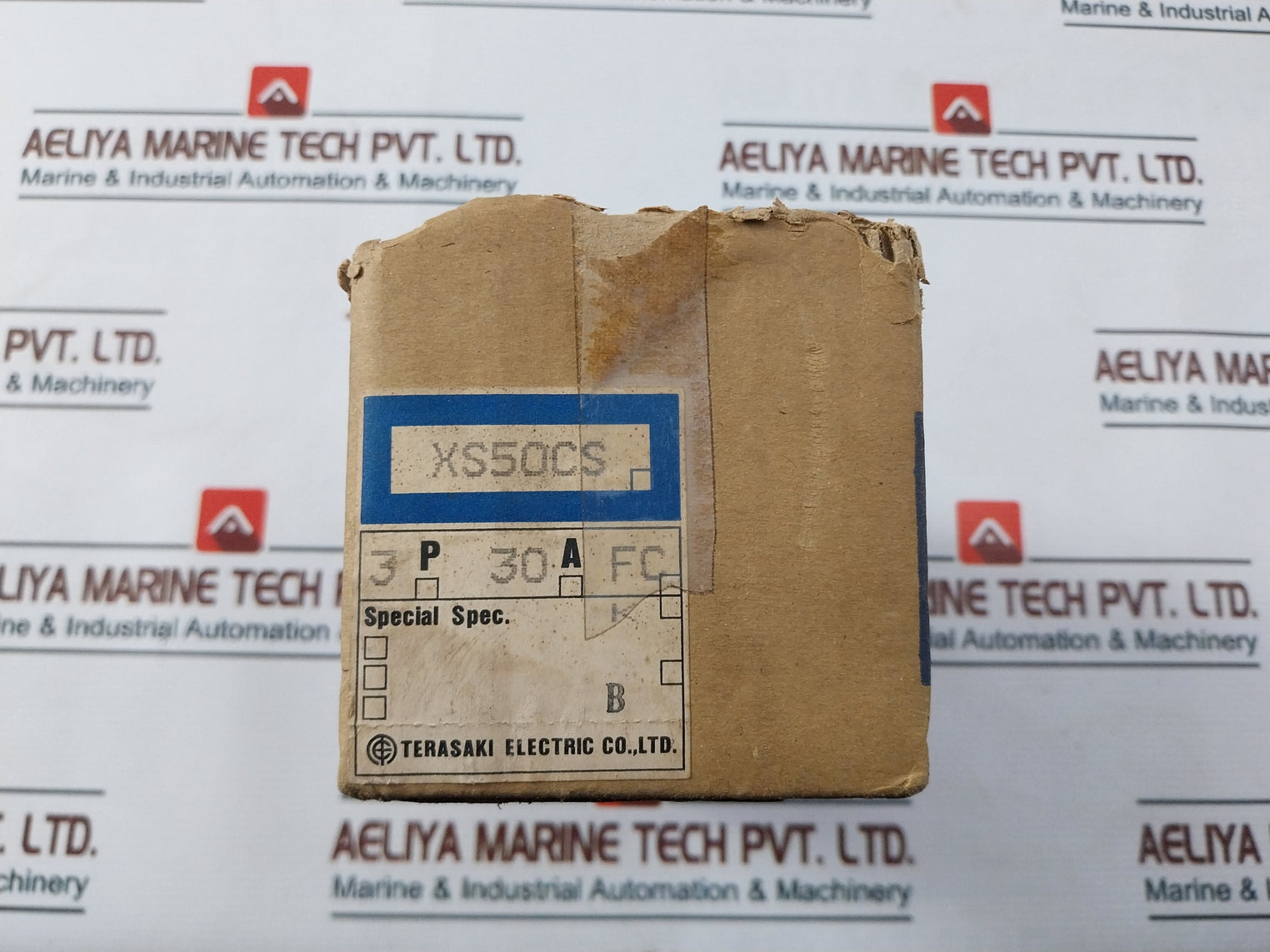 Terasaki Electric Xs50Cs 3 Pole Circuit Breaker 30A 250V