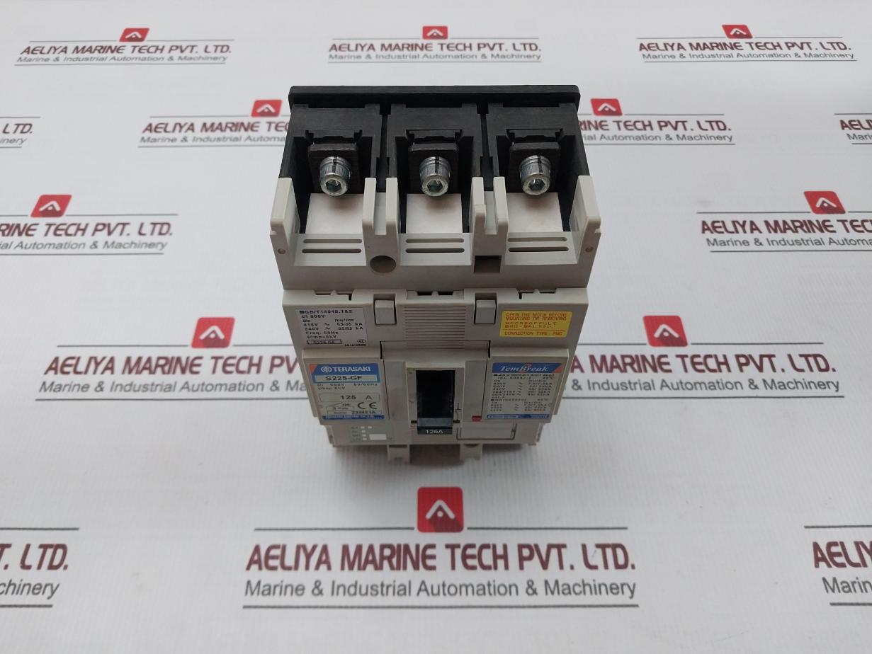 Terasaki S225-gf Tembreak 2 Molded Case Circuit Breaker 3Pole 690V 50/60Hz