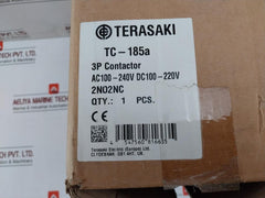 Terasaki Tc-185A 3P Contactor Tc Series A600 Q600 24V Tc-185A240