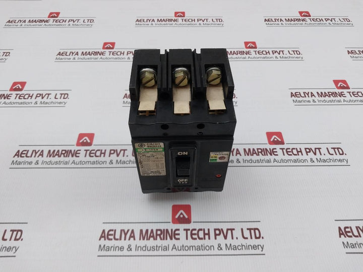 Terasaki Tg-100B Circuit Breaker 3 Pole Ac 550V Dc 250V