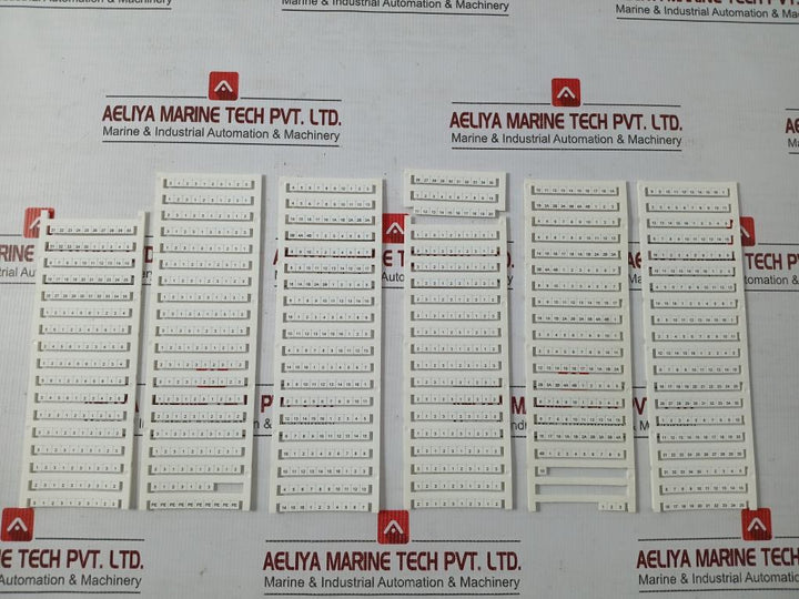 Terminal Block Marker Kit Weidmuller Dek 5/6 Mc Neutral Terminal