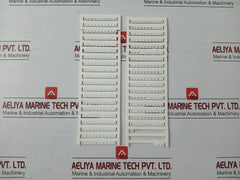 Terminal Block Marker Kit Weidmuller Dek 5/6 Mc Neutral Terminal