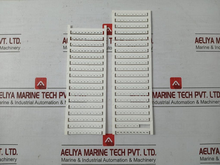 Terminal Block Marker Kit Weidmuller Dek 5/6 Mc Neutral Terminal