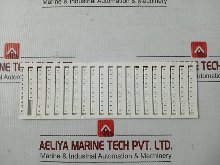 Terminal Block Marker Kit Weidmuller Dek 5/6 Mc Neutral Terminal