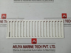 Terminal Block Marker Kit Weidmuller Dek 5/6 Mc Neutral Terminal