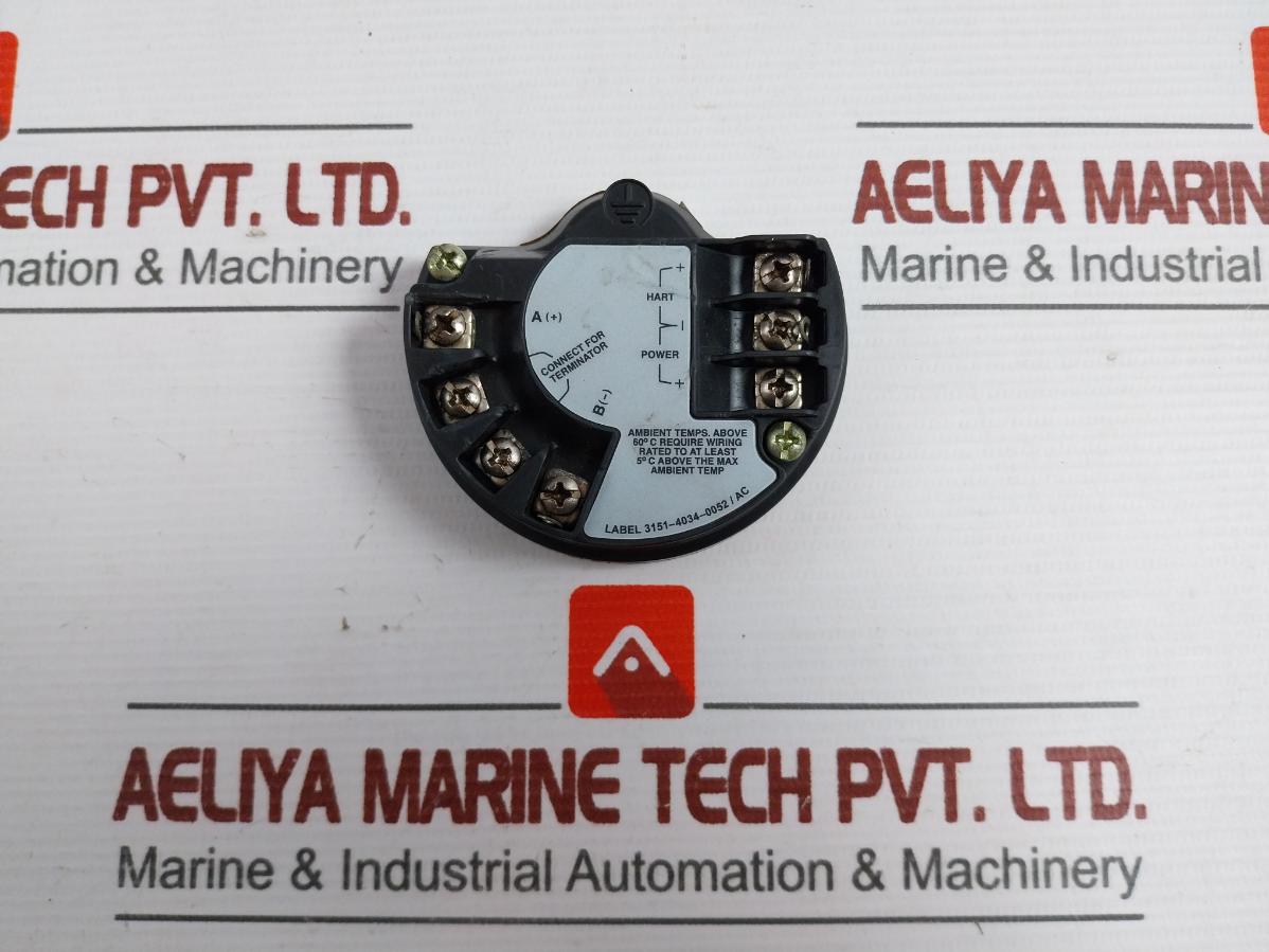 Terminal Block 3151-4034-0052 / AC Brand Rosemount -120 Gm