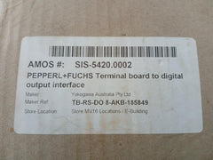 Terminal Board To Digital Output Interface For Yokogawa Tb-rs-do8-akb-185849 Pepperl+Fuchs 185849