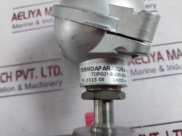 Termo Aparatura Topg21-b-200-g3/4”-a/4P Rtd Sensor